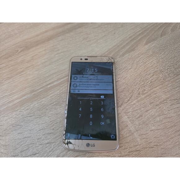 LG K10 K428 T-Mobile/Unlocked 16GB Smartphone For Parts / Turns On - Picture 1 of 7